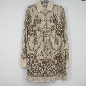 Anna Sui for Target Anniversary Lace Mini Shift Dress‎ Cream Tan XS